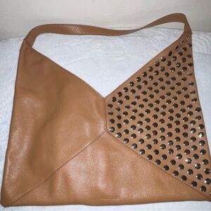 Walter Baker Soft Leather Tan Studded Women's Bag